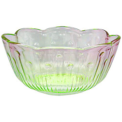 Пиала стеклянная фигурная Almo цветная, 280 мл