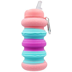 Бутылка для напитков фигурная складная в ассортименте, 550 мл