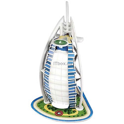 Тривимірна головоломка-конструктор "БУРДЖ-АЛЬ-АРАБ", Cubic Fun