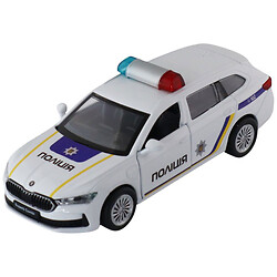 Автомодель "SKODA SUPERB COMBI iV. ПОЛИЦИЯ", Technodrive