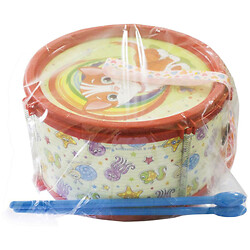 Барабан середній, з двома барабанними паличками, Colorplast