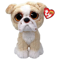 Детская игрушка мягконабивная "Beanie Booʼs. АНГЛИЙСКИЙ БУЛЬДОГ POOCH", 15 см, Ty