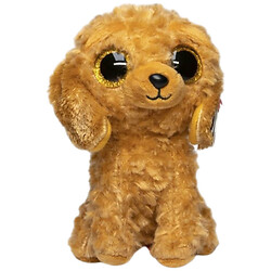 Детская мягкая игрушка "Beanie Boos. Золотая собака NOODLES", 15 см, Ty