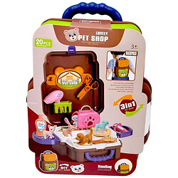 Ігровий набір «Зоомагазин у валізі», 20 дит., Mic