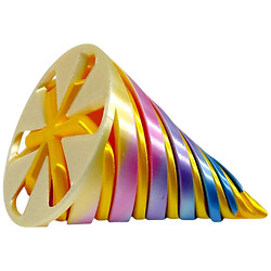 Игрушка подвижная 3D "Конус спиральный", 55г, микс, Mic