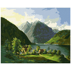 Картина за номерами "Озерний краєвид", Ідейка