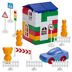 Конструктор "Лідер", №2, 80 деталей, Colorplast