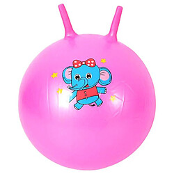 М`яч для фітнесу, діаметр 27 см, висота з вушками 40 см, у пакеті, Mic