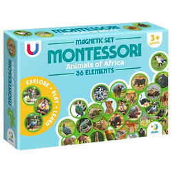 Магнітний набір Монтессорі "Тварини на континентах: Африка", Dodo