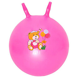 М'яч для фітнесу діаметр 35 см, висота з вушками 40 см, у пакеті, Mic