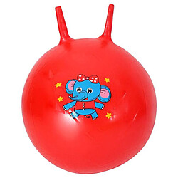 М'яч для фітнесу діаметр 35 см, висота з вушками 40 см, у пакеті, Mic