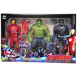 Набор героев "MARVEL", 3шт. в коробке, ВИД 1, Mic