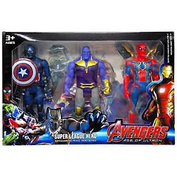 Набор героев "MARVEL", 3шт. в коробке, ВИД 2, Mic