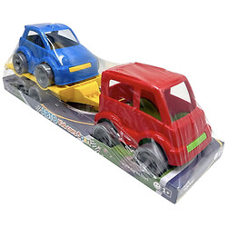 Набір авто "Kid cars Sport", автобус червоний + синя машинка, Tigres