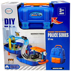 Набор игровой "Полицейская парковка", в чемодане, Youjiaxin