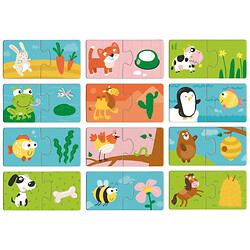 Пазл ДУО «Хто що їсть», Dodo