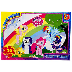 Пазлы из серии "Моя маленькая пони", 70 эл., Gtoys