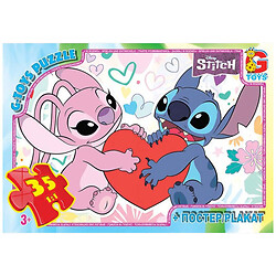 Пазли із серії "Stitch", 35 елементів, Gtoys