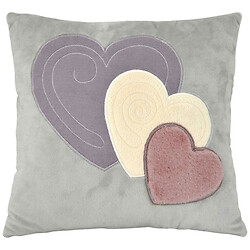 Подушка м'яка "Hearts", 33 см, Tigres