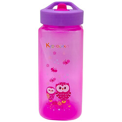 Поїлка зі складним носиком та силіконовою соломкою, 420 мл, Lindo