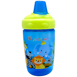 Поїлка-непроливайка з ручками та силіконовою трубочкою, 200 мл, Lindo