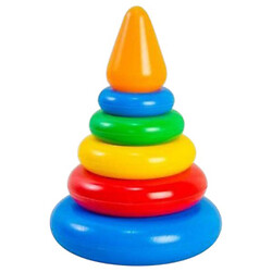 Развивающая игрушка "Пирамидка, конус", Wader