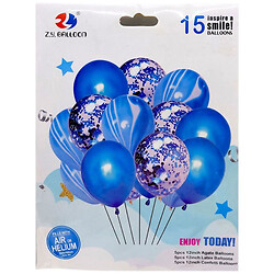 Шарики воздушные, набор 15шт.,30см, Mic