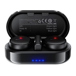 Мікрофон петличний AceFast R3, Чорний