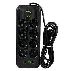 Сетевой удлинитель UA Power F16, 4.0 м., Черный