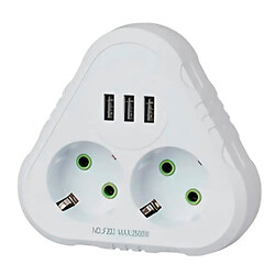 Сетевой разветвитель F202, Белый