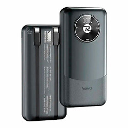 Портативна батарея (Power Bank) Remax RPP-38, 20000 mAh, Чорний