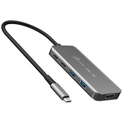 USB-хаб J5create JCH453-N, Серый