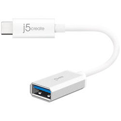 Адаптер J5create JUCX05-N, USB, Type-C, Білий