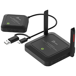 USB кабель J5create JVW120-N, Type-C, 25.0 м., Чорний