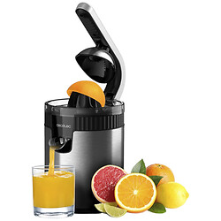 Соковитискач Cecotec Xqueeze RetroJuice 600, Чорний