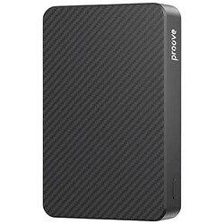 Портативная батарея (Power Bank) Proove Carbon Slim, 10000 mAh, Черный