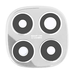 Стекло на камеру Xiaomi Poco X7, Серебряный