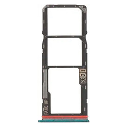 Держатель SIM-карты Motorola Moto G05, С разъемом на карту памяти, Зеленый