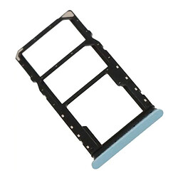 Держатель SIM-карты Xiaomi Redmi A5, С разъемом на карту памяти, Синий