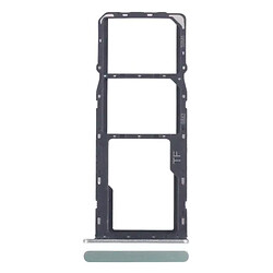 Держатель SIM-карты ZTE Blade A35 / Blade A55, С разъемом на карту памяти, Зеленый