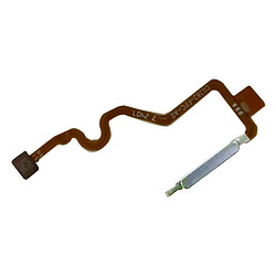 Шлейф ZTE Blade A75, Зі сканером відбитка пальця, Білий