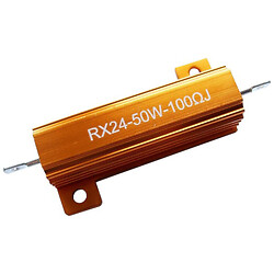 Резистор вивідний AHP50W-100RJ