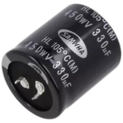 Конденсатор электролитический HJ2W337M30035HA