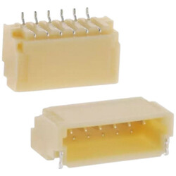 Разъeм сигнальный растр 1,00мм SM06B-SRSS-TB