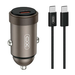 АЗУ XO CC70, С кабелем, Type-C, Черный