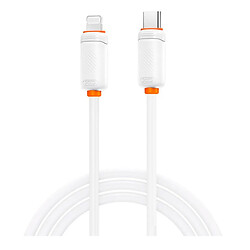 USB кабель XO B-Q302A Apple iPhone SE 2022 / iPhone 14 Pro Max / iPhone 14 Plus / iPhone 14 Pro / iPhone 14 / iPhone 13 Pro / iPhone 13 Mini / iPhone 13 / iPhone 13 Pro Max / iPhone 12 Mini / iPhone 12 Pro Max / iPhone 12 Pro, Lightning, 1.0 м., Белый