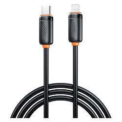 USB кабель XO B-Q302A Apple iPhone SE 2022 / iPhone 14 Pro Max / iPhone 14 Plus / iPhone 14 Pro / iPhone 14 / iPhone 13 Pro / iPhone 13 Mini / iPhone 13 / iPhone 13 Pro Max / iPhone 12 Mini / iPhone 12 Pro Max / iPhone 12 Pro, Lightning, 1.0 м., Черный