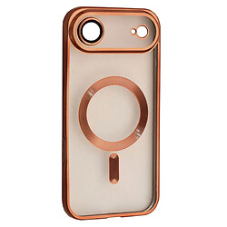 Чехол (накладка) Apple iPhone 17 Air, FIBRA Chrome, Desert Titanium, Золотой