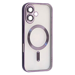 Чехол (накладка) Apple iPhone 17, FIBRA Chrome, Deep Purple, Фиолетовый