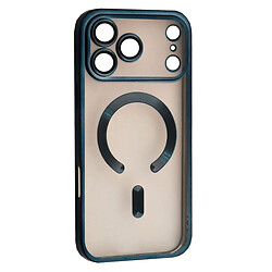 Чехол (накладка) Apple iPhone 17 Pro, FIBRA Chrome, Titanium Blue, Синий